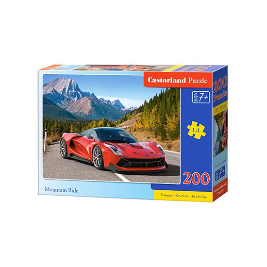 Bộ Xếp Hình Xe Đua CASTORLAND 200 mảnh B-222049