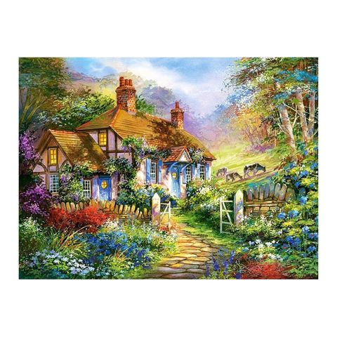  Ghép hình 3000 miếng Forest Cottage Castorland Puzzle 