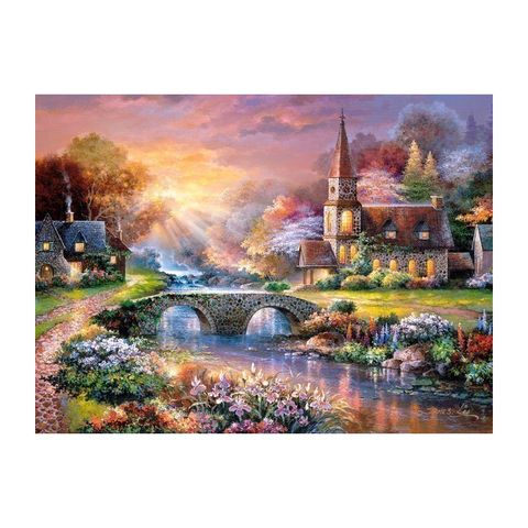  Ghép hình Peaceful Reflections Castorland Puzzle 3000 mảnh 