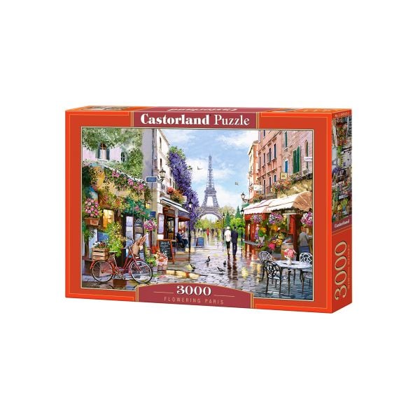 Tranh ghép hình puzzle 3000 mảnh Flowering Paris Castorland