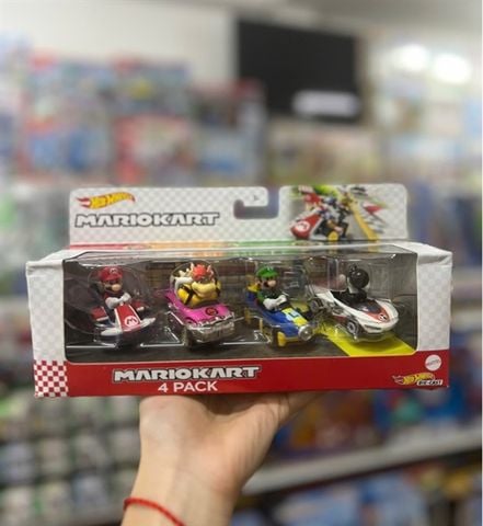  GLN 53 Hot Wheels Mario Kart Diecast - 4 pcs 