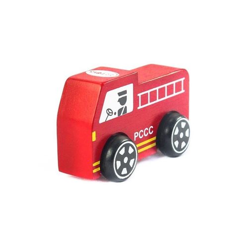  23win08 com gỗ Xe cứu hỏa 35 D Toy 