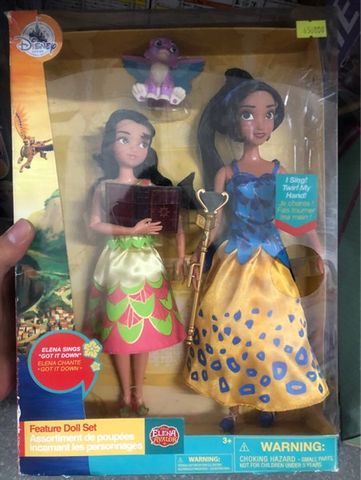  Disney Elena of Avalor Deluxe Singing Doll Set 11'' with 10'' Isabel 
