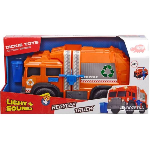 Đồ chơi Xe Rác Dickie Toys Recycle Truck