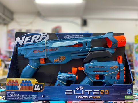  Đồ chơi trẻ em Nerf Elite 2.0 Loadout Combo Pack 3x Blaster Technician Quadfire 