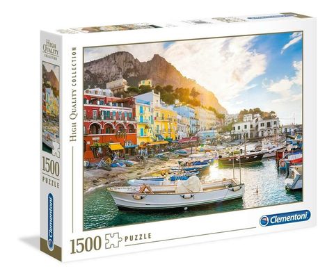  Clementoni - 31678 - Collection Puzzle for Children and Adults - Capri - 1500 Pieces 