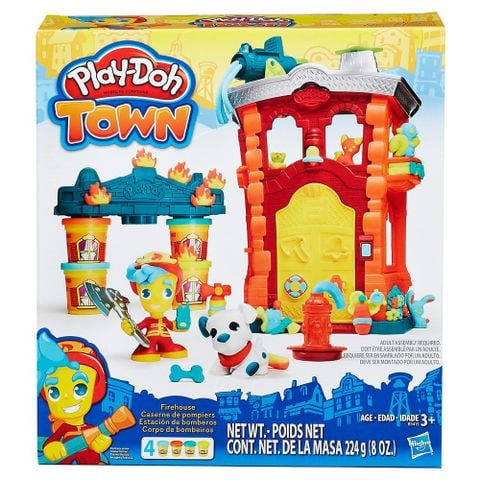  B3415 - Bộ nặn Đội cứu hỏa anh hùng Playdoh 