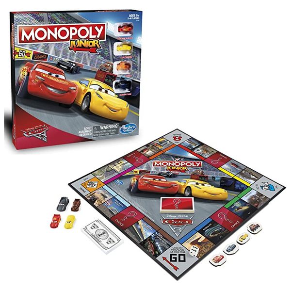 Trò chơi Cờ tỷ phú Tiếng Anh Monopoly Thế giới Ô tô