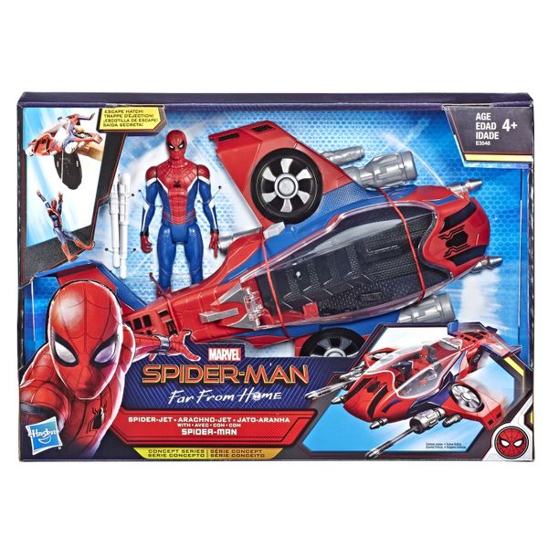 Spider-Man: Far From Home Spider-Jet with Spider-Man