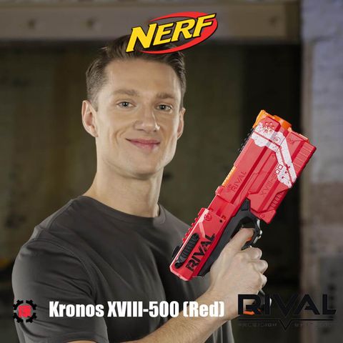  New Nerf Rival Kronos XVIII-500 Team Red 
