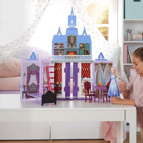  Lâu đài búp bê Disney Frozen 2 Portable Arendelle Castle Playset 