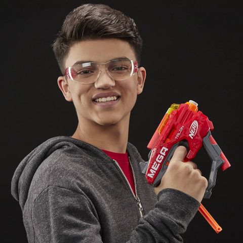  Đồ chơi vận động E6182 Nerf Mega Talon Blaster Red 