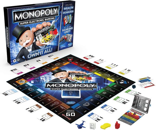 Monopoly Super Electronic Banking Unit Board Game | Cờ tỷ phú