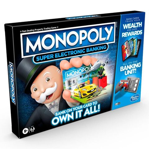  Monopoly Super Electronic Banking Unit Board Game 