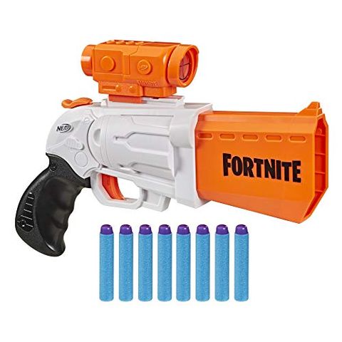  Đồ chơi trẻ em chính hãng NERF Fortnite SR Blaster 4-Dart Hammer Action 