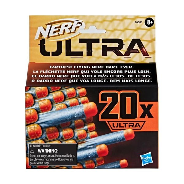 Hộp 20 viên đạn xốp E6600 Authentic Product - 20 Official Nerf Darts Refill