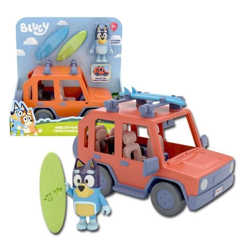  Bluey Heeler 4WD Family Cruiser Playset 