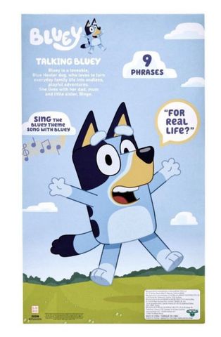  17143 Bluey Sound Effects Talking Stuffed Plush 