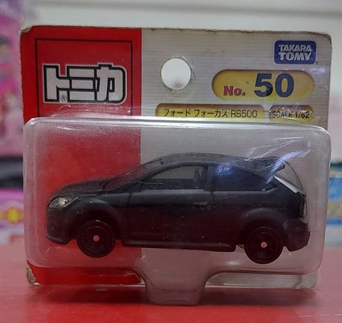  Tomica 50 Ford Focus RS500 đen (vỉ) 