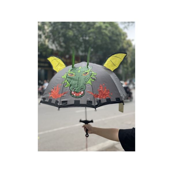 Ô dù khủng long màu xanh Kidorable