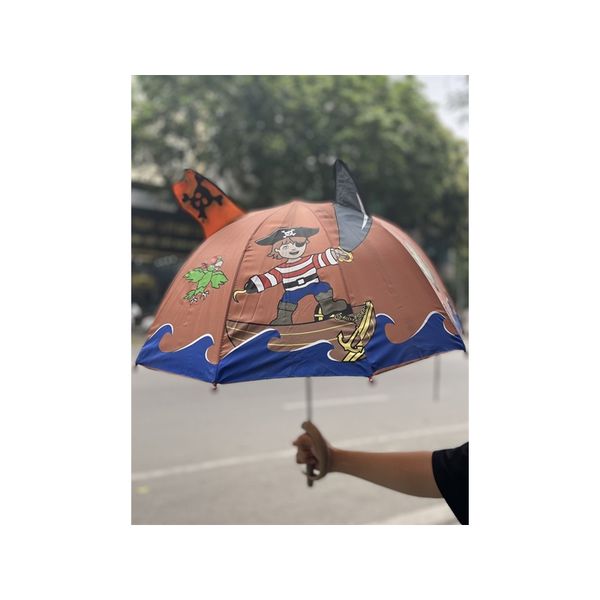 Ô dù tại 23win cướp biển màu nâu Kidorable