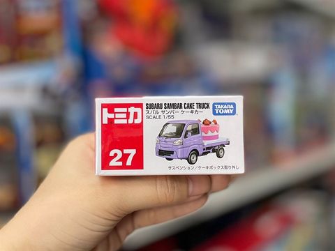  TOMICA 27 SUBARU SAMBAR CAKE TRUCK (BOX) 