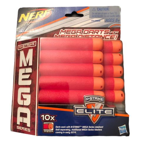  Đồ chơi đạn xốp Nerf N-Strike Mega Dart Refill (10 pack) 