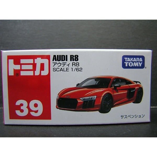  Tomica 39 AUDI R8 Scale 1/62 