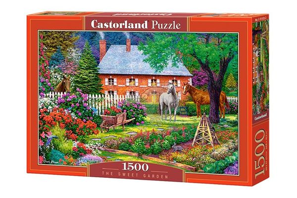  C1515232 23win08 com xếp hình puzzle chủ đề The Sweet GardenCastorland 1500 mảnh 