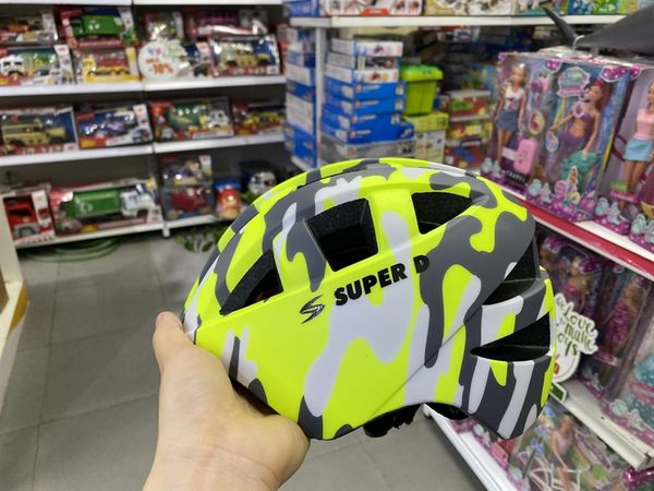  Mũ Super D - xanh lá tươi zằn zi 
