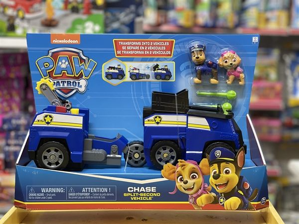  Xe cứu hộ 2 trong 1 tách đôi siêu hạng Paw Patrol 