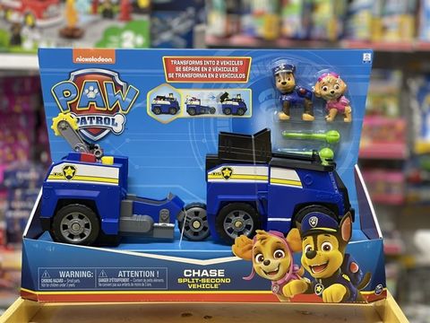  Xe cứu hộ 2 trong 1 tách đôi siêu hạng Paw Patrol 