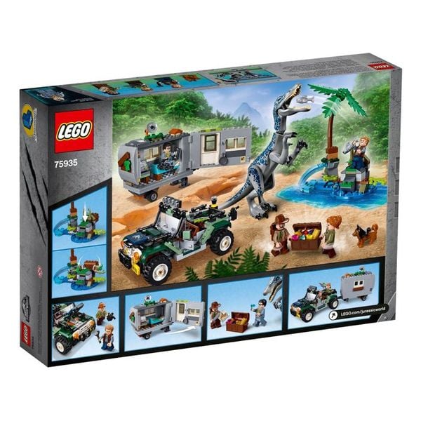 Lego Jurassic World 75934 Dilophosaurus on the Loose Khủng Long Tẩu Thoát