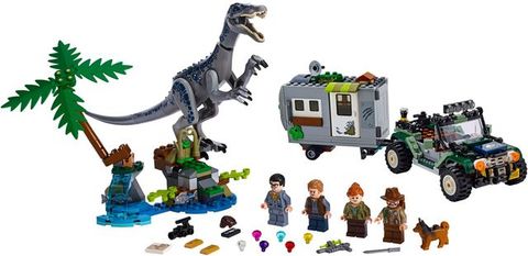  Lego Jurassic World 75934 Dilophosaurus on the Loose Khủng Long Tẩu Thoát 