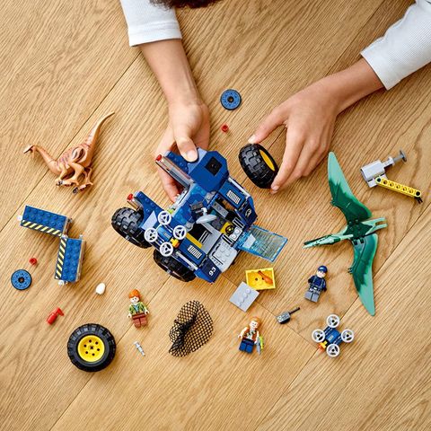  LEGO Jurassic World Gallimimus and Pteranodon Breakout 75940 Building Set (391 Pieces) 