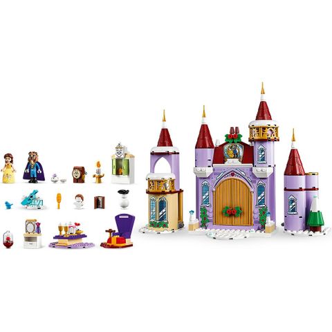  LEGO Disney Belle’s Castle Winter Celebration 43180 Disney Princess 