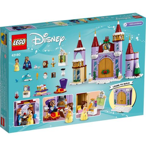  LEGO Disney Belle’s Castle Winter Celebration 43180 Disney Princess 
