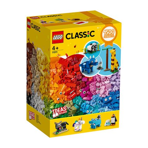  LEGO 1500 chi tiết Classic 11011 Viên Gạch Động Vật 