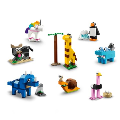  LEGO 1500 chi tiết Classic 11011 Viên Gạch Động Vật 