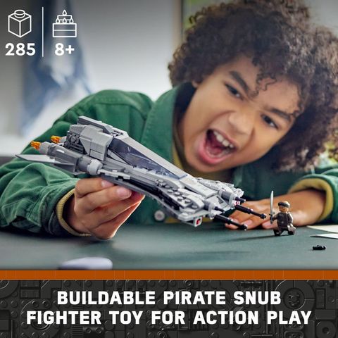  Đồ chơi lắp ghép LEGO 75346 Star Wars: Pirate Snub Fighter 