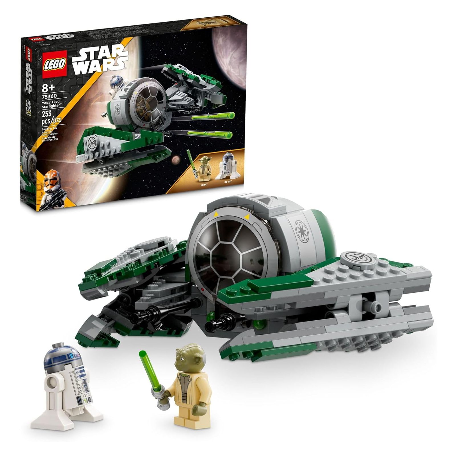 Đồ chơi lắp ghép LEGO 75360 Yoda's Jedi Starfighter Set – Đồ chơi