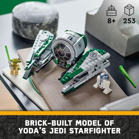  Đồ chơi lắp ghép LEGO 75360 Yoda's Jedi Starfighter Set 