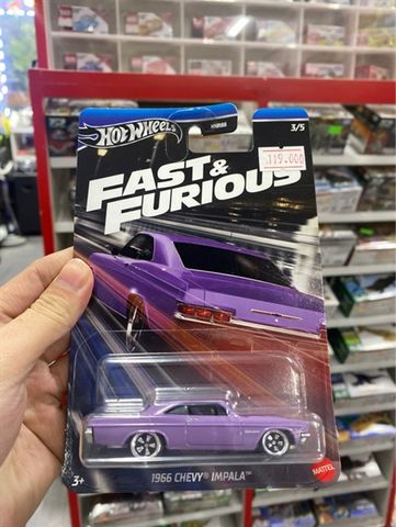  HRW53/HNR88 Siêu xe Fast & Furious 1966 CHEVROLET IMPALA 