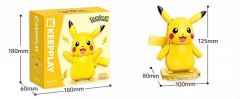 Đồ Chơi Lắp Ráp KEEPPLEY Pokémon - Kuppy-Pikachu K20228 