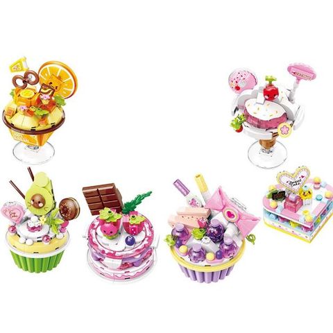  Đồ chơi lắp ghép Qman Build & Fun 35019 - Handmade Cake 