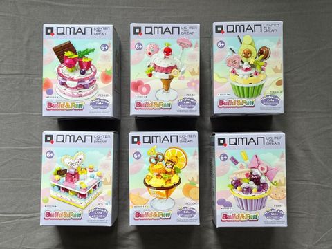  Đồ chơi lắp ghép Qman Build & Fun 35019 - Handmade Cake 