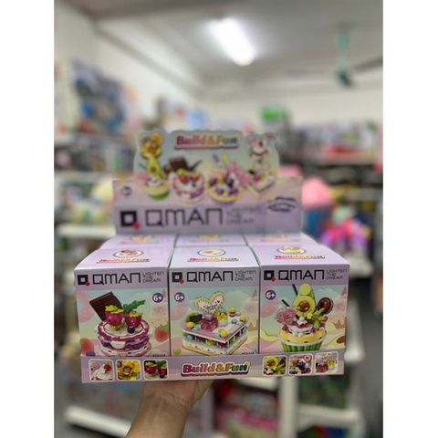 Đồ chơi lắp ghép Qman Build & Fun 35019 - Handmade Cake 