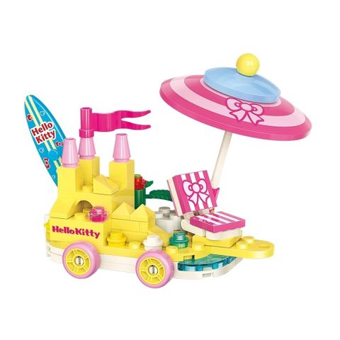  Đồ Chơi Lắp Ráp KEEPPLEY Sanrio Sunbath - Hello Kitty - K20830 