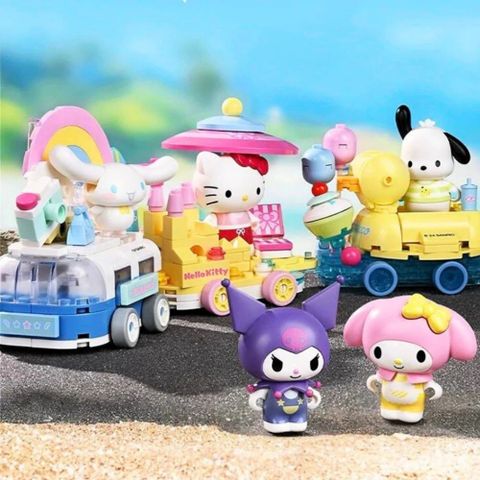  Đồ Chơi Lắp Ráp KEEPPLEY Sanrio Sunbath - Hello Kitty - K20830 