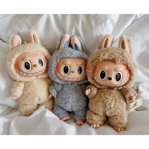  Đồ chơi mô hình The Monster Tasty Macarons Vinyl Face LABUBU POP MART 